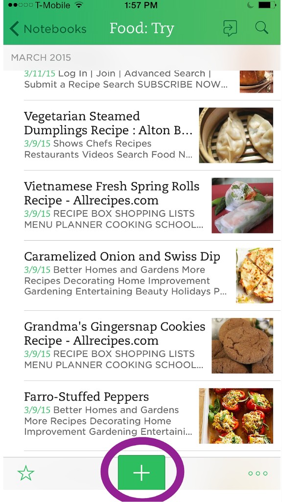 How to Digitally Organize Your Recipe Ideas // SimplifyDays.com + SisSistersStuff.com